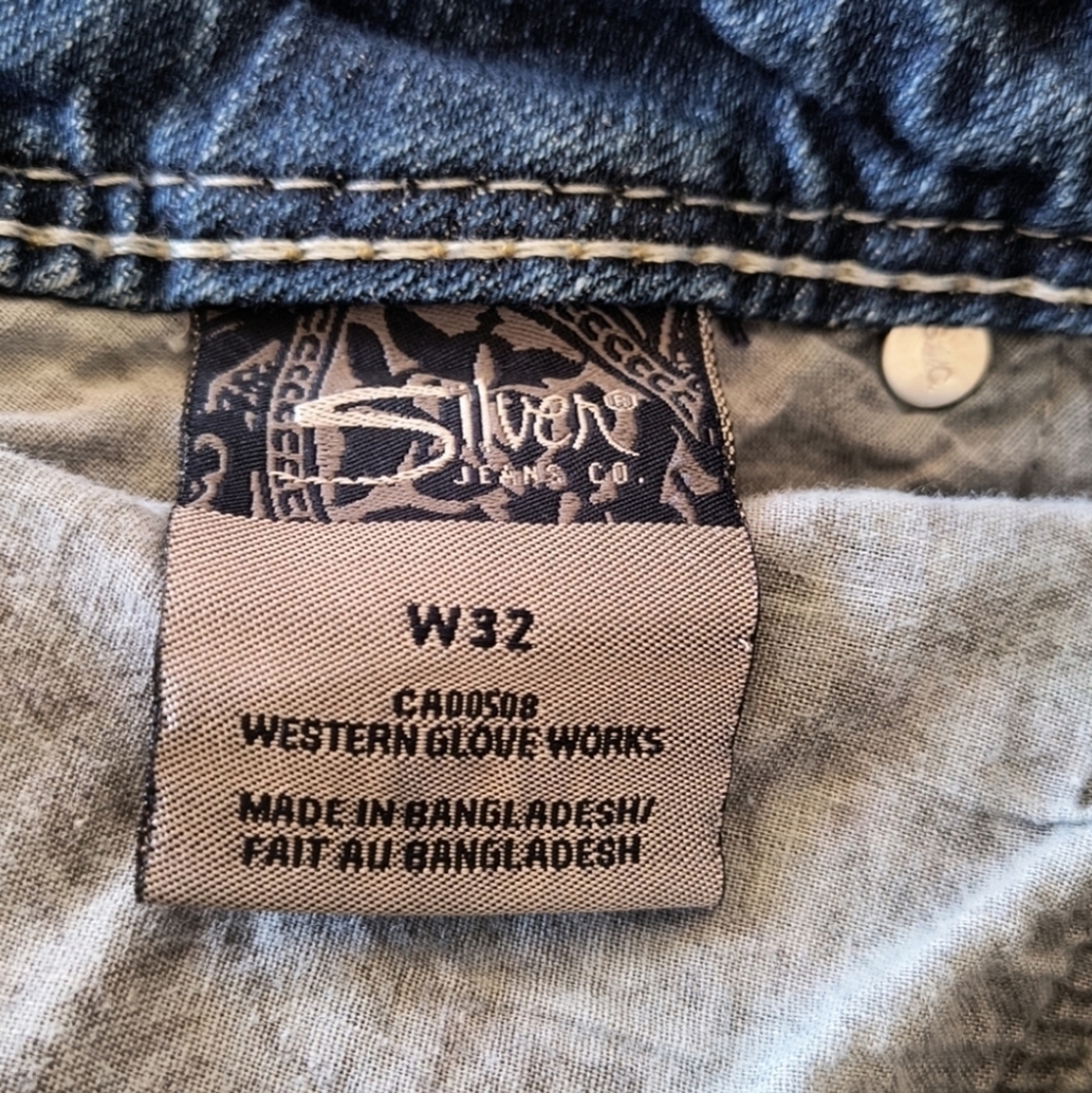 Silver Natsuki Capri Size 32 - Picture 4 of 7
